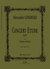 Goedicke - Concert Etude Op 49 Trumpet/piano