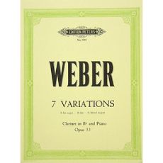 Variations Op 33 Clarinet/piano