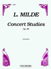 Concert Studies Op 26 Bk 1 Nos 1 - 25 Bsn