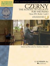Czerny School Of Velocity Op 299 Bk1&2 Spe Bk/cd