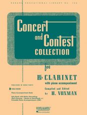 Concert And Contest Clarinet Part