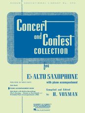 Concert And Contest Alto Saxophone Part