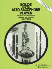 Solos For The Alto Saxophone Player Alto Sax/piano