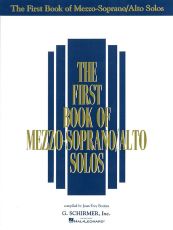 First Book Mezzo Soprano/alto Solos