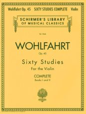 Wohlfahrt - 60 Studies Op 45 Violin Complete Bks 1-2