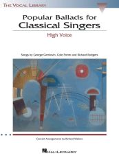 Popular Ballads For Classical Singers High