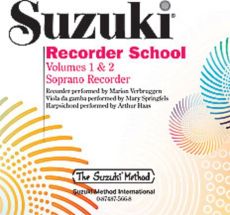 SUZUKI RECORDER SCHOOL VOL 1 & 2 CD DESCANT