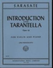 SARASATE - INTRODUCTION & TARANTELLA OP 43 VIOLIN/PIANO