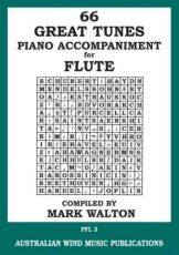 66 GREAT TUNES FLUTE PIANO ACCOMPANIMENT