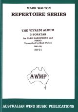 VIVALDI ALBUM ALTO SAX/PIANO BK/CD