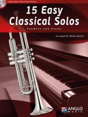 15 Easy Classical Solos Trumpet Bk/cd