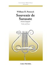 Potstock - Souvenir De Sarasate Violin/piano