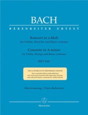 Bach - Concerto A Min Bwv 1041 Violin/piano