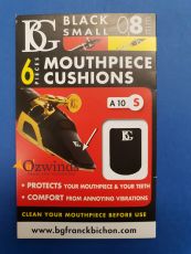 BG Mouthpiece Patches, Small, Black 0.8 mm - A10S
