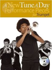 New Tune A Day Performance Pieces Trumpet Book/cd