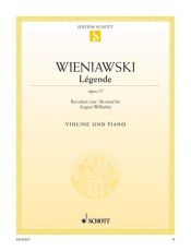 Wieniawski - Legende Op 17 Violin/piano
