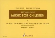 MUSIC FOR CHILDREN VOL 5 MINOR DOMINANT MURRAY