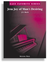 Jesu Joy Of Mans Desiring Pno Solo Easy Fav