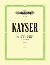 Kayser - 36 Studies Op 20 Violin