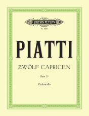 Piatti - 12 Caprices Op 25 Cello