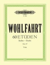 Wohlfahrt - 60 Studies Op 45 For Viola