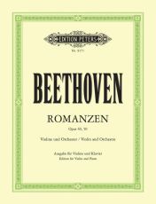 Beethoven - 2 Romances Op 40 G Op 50 F Violin/piano