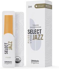 DAddario  Select Jazz Tenor Saxophone Filed ReedsBox of 5
