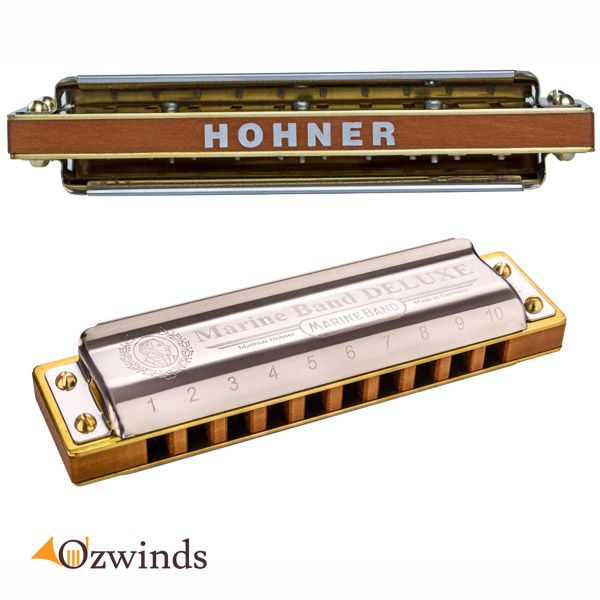 Hohner Marine Band Deluxe Harmonica with $5 Flat Rate Postage