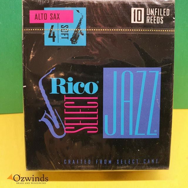Rico jazz select alto sax reeds sales