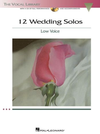 12 Wedding Solos Low Voice Bk/cd