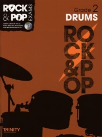 Rock & Pop Exams Drums Gr 2 Bk/cd