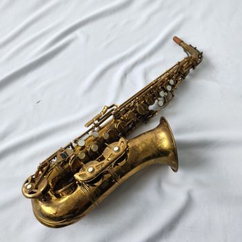 USED Antoine Courtois Vintage French Alto Saxophone 'photos coming soon'