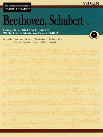 Beethoven Schubert Cd Rom Lib V1 Vln V1
