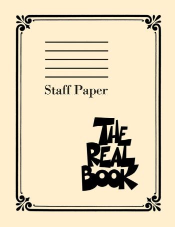 THE REAL BOOK STAFF PAPER 9ST 400PG PERFORATED