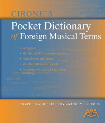 Pocket Dictionary Of Foreign Musical Terms