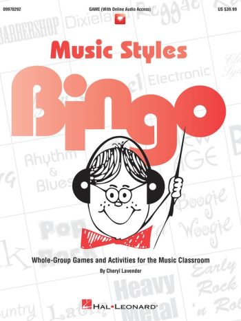 Music Styles Bingo Game/cd