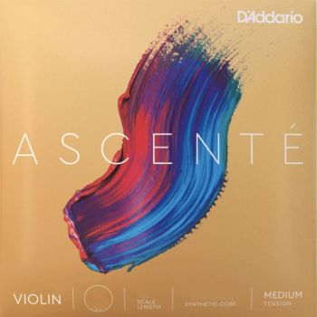 D'Addario Ascenté Violin D String, 3/4 Scale, Medium Tension