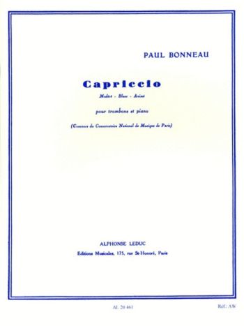 Bonneau Capriccio Tbn/pf