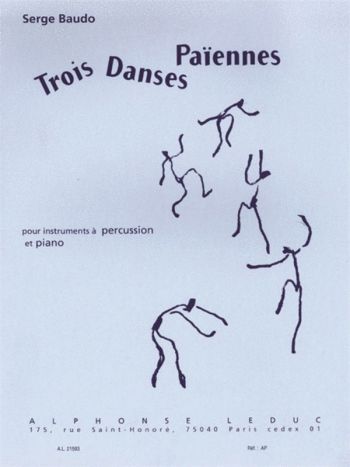 3 Dances Paiennes Percussion/piano