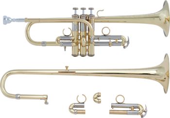 Bach Artisan Combination D/Eb Trumpet (Lacquer Finish)