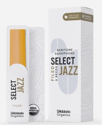DAddario Select Jazz Baritone Saxophone Reeds (Filed)