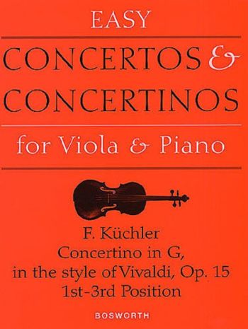 Kuchler Concertino Op.15 Vla/pno