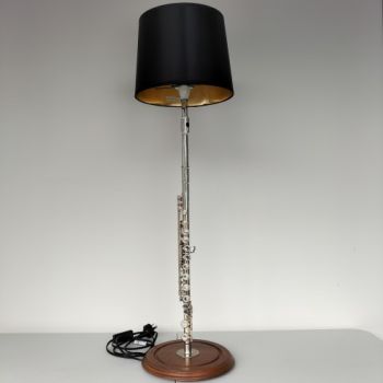 Flute LampBespoke Ornamental Assembly with Shade