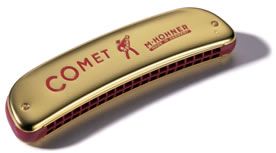 Hohner Comet Octave Tuned Harmonica - 20 Double Hole (40)