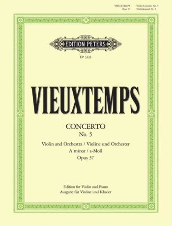 Vieuxtemps - Concerto No 5 A Min Op 37 Violin/piano