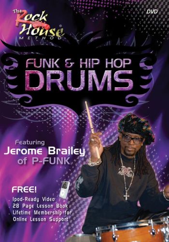 Funk & Hip Hop Drums Feat Jerome Brailey Beg Dvd