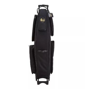 Gard 107-WBFSK Baritone Sax (Low Bb) Wheelie - Synthetic with Leather trim