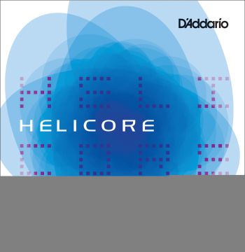 D'Addario Helicore Violin Single D String, 3/4 Scale, Medium Tension