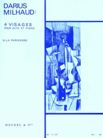 Quatres Visages No 4- Parisian Woman Viola/piano