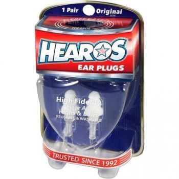 Hearos High-Fidelity Ear Plugs (Standard Size)
